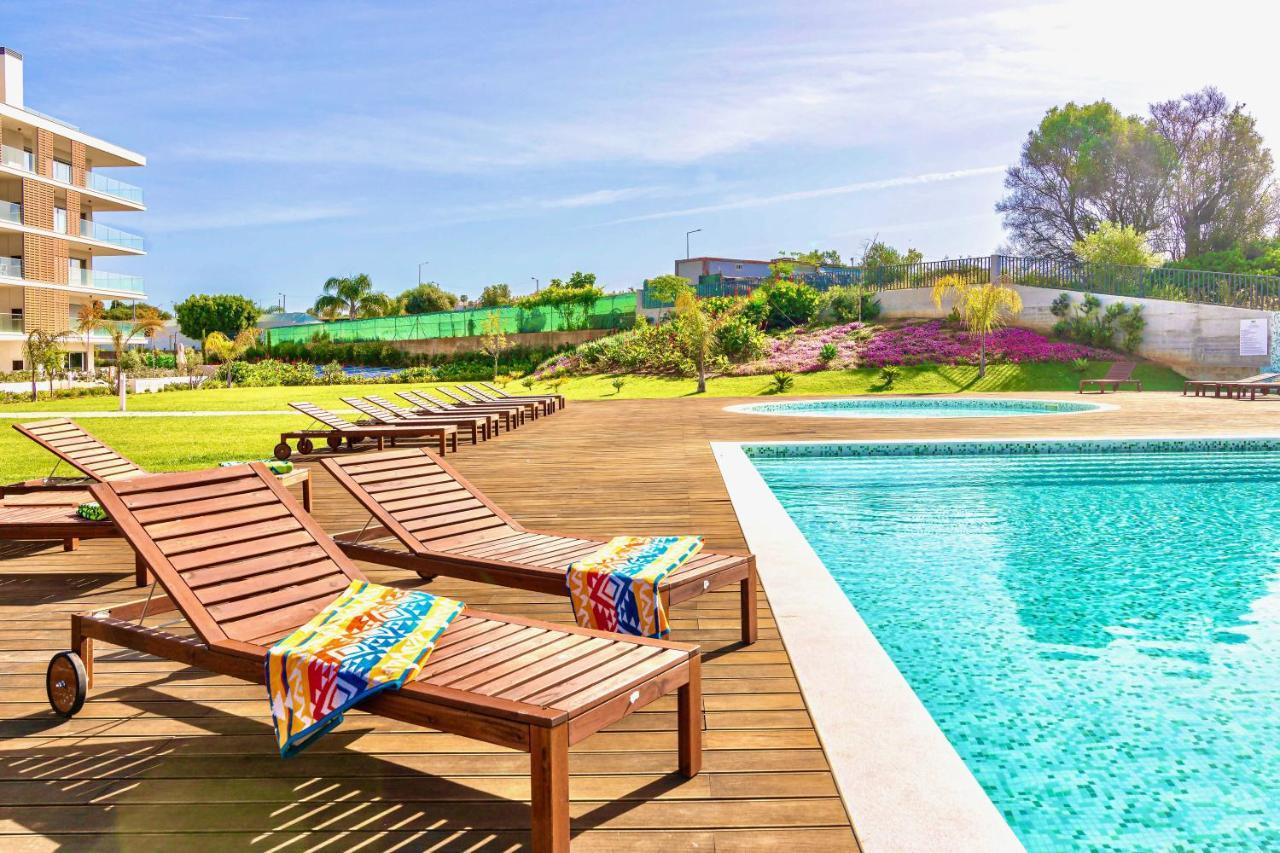 Marvell Design With Heated Pool&Gym&Playground Daire Albufeira Dış mekan fotoğraf