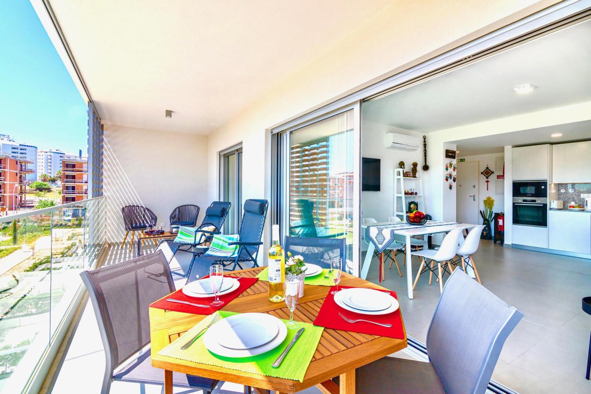 Marvell Design With Heated Pool&Gym&Playground Daire Albufeira Dış mekan fotoğraf